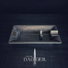 Load image into Gallery viewer, The Gunmetal Cigar Ashtray and Rest