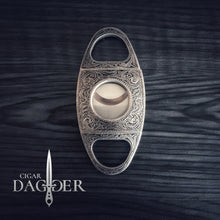 Load image into Gallery viewer, Antique Silver Cigar Cutter