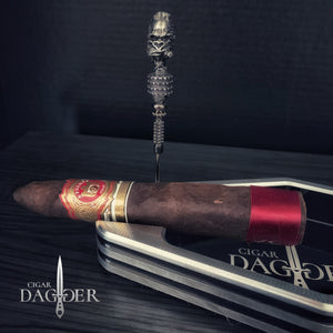 The Official Cigar Dagger Ashtray (2 Finger + 2 Dagger Slots)
