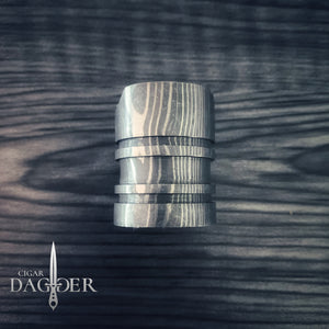 Damascus Steel Cigar Stand and Rest