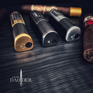2 in 1 Jet Flame Cigar Lighter and Cigar Rest at