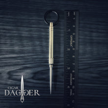 Load image into Gallery viewer, Titanium Pocket Dagger (silver)