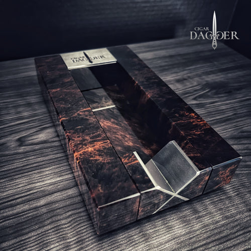 Obsidian Stone Luxury Cigar Ashtray